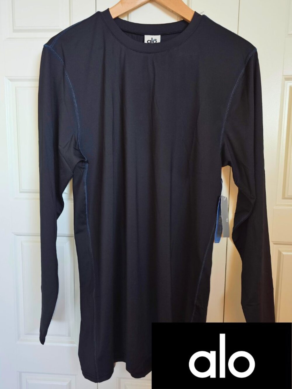 alo Yoga Conquer Long Sleeve Shirt 2XL NWT